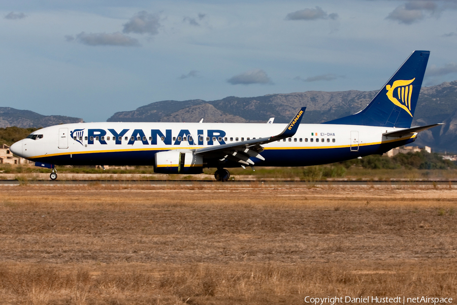 Ryanair Boeing 737-8AS (EI-DHA) | Photo 487649