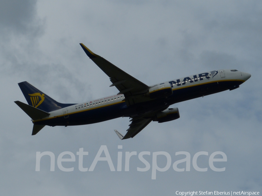 Ryanair Boeing 737-8AS (EI-DHB) | Photo 660710