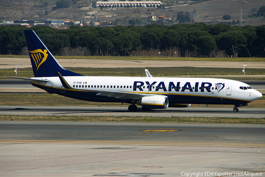 Ryanair Boeing 737-8AS (EI-DHB) | Photo 310193