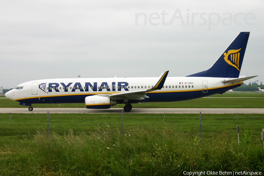 Ryanair Boeing 737-8AS (EI-DHC) | Photo 244415