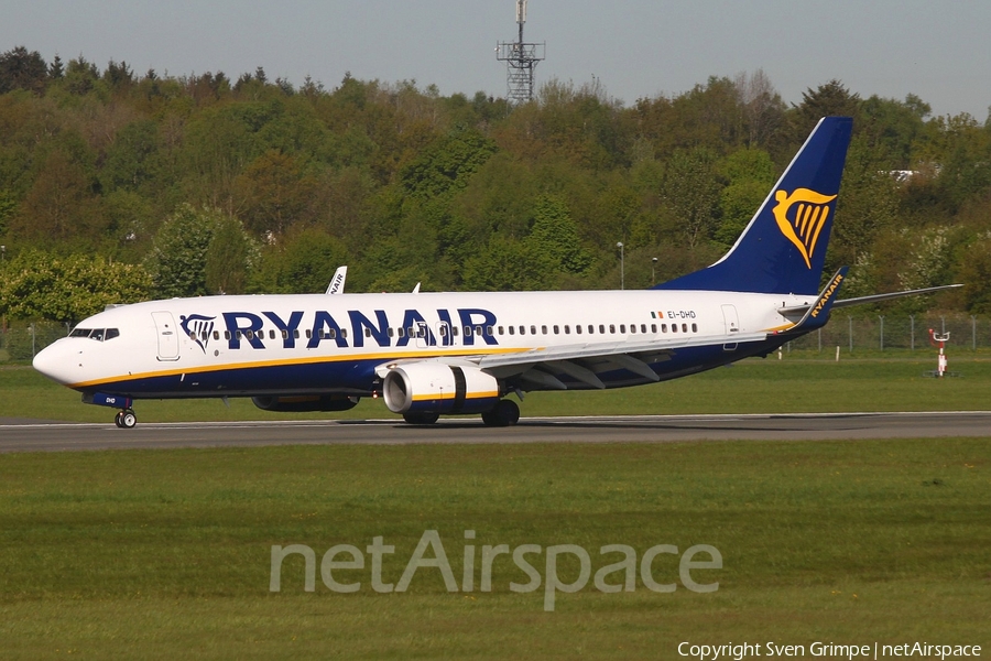 Ryanair Boeing 737-8AS (EI-DHD) | Photo 241874