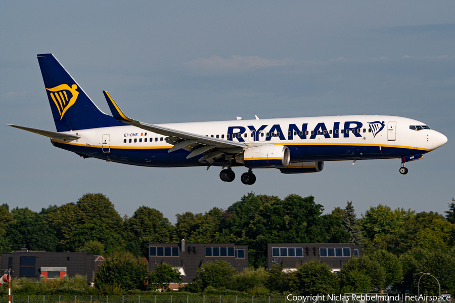 Ryanair Boeing 737-8AS (EI-DHE) | Photo 397915