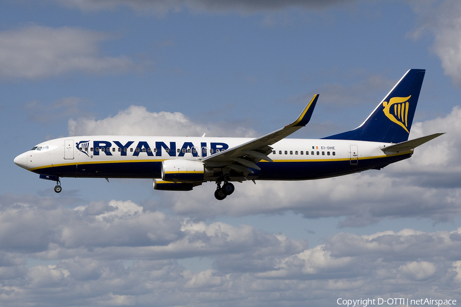 Ryanair Boeing 737-8AS (EI-DHE) | Photo 267465