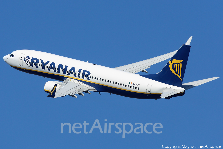 Ryanair Boeing 737-8AS (EI-DHF) | Photo 349388