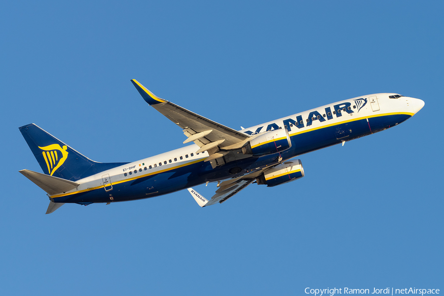 Ryanair Boeing 737-8AS (EI-DHF) | Photo 358464