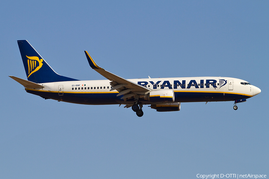 Ryanair Boeing 737-8AS (EI-DHF) | Photo 366842