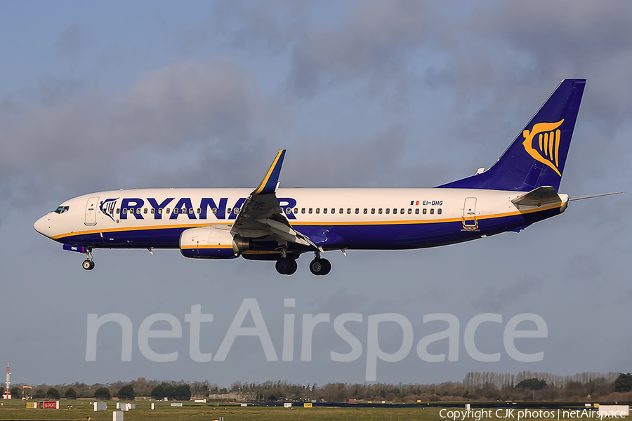Ryanair Boeing 737-8AS (EI-DHG) | Photo 234229