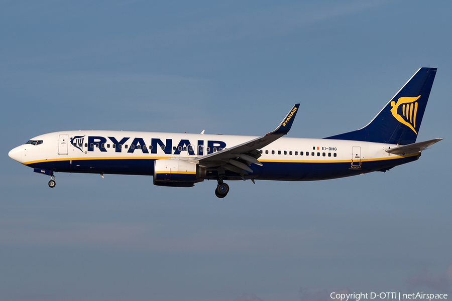 Ryanair Boeing 737-8AS (EI-DHG) | Photo 168841