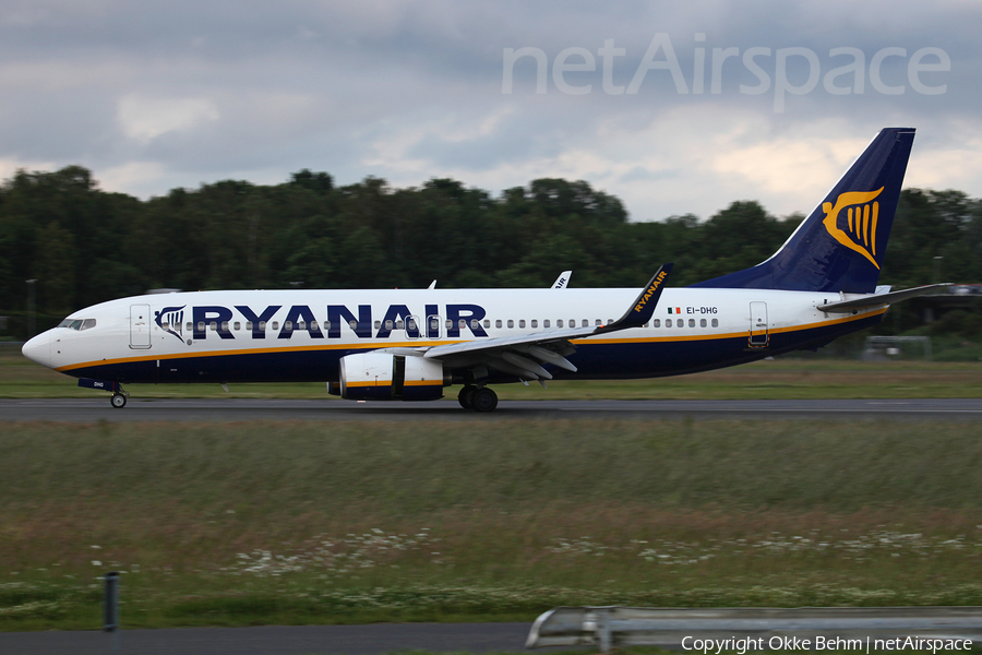 Ryanair Boeing 737-8AS (EI-DHG) | Photo 176119