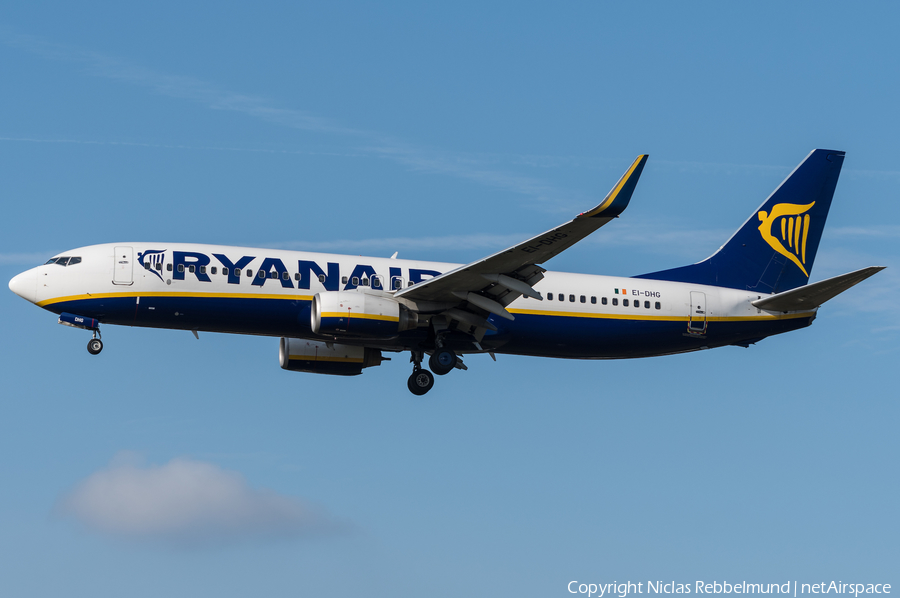 Ryanair Boeing 737-8AS (EI-DHG) | Photo 270666