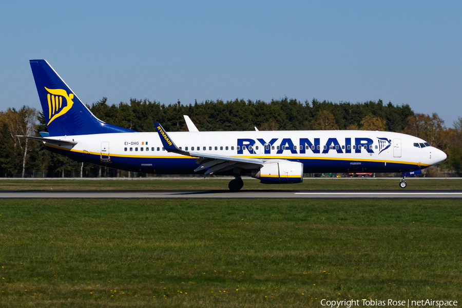 Ryanair Boeing 737-8AS (EI-DHG) | Photo 313525