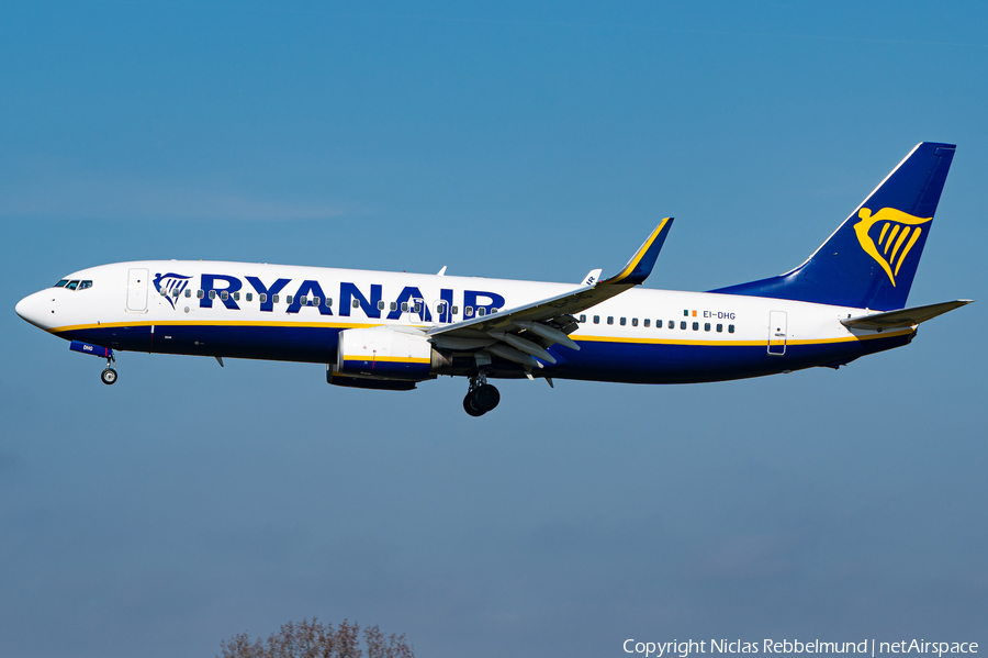 Ryanair Boeing 737-8AS (EI-DHG) | Photo 500912