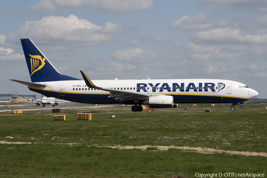 Ryanair Boeing 737-8AS (EI-DHG) | Photo 288200