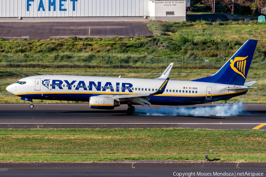 Ryanair Boeing 737-8AS (EI-DHG) | Photo 158323