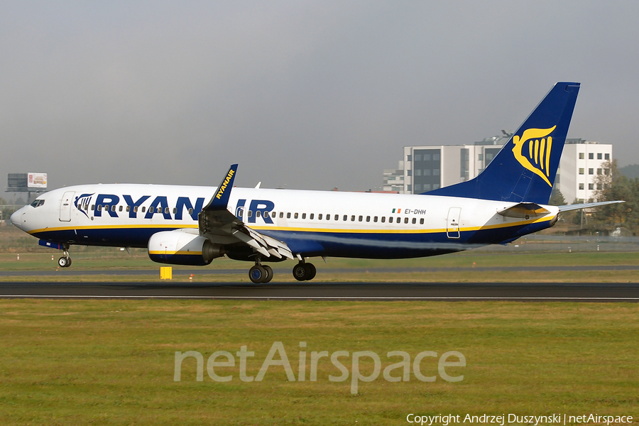 Ryanair Boeing 737-8AS (EI-DHH) | Photo 209751