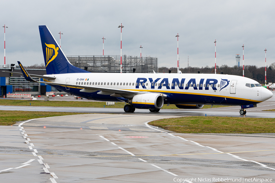 Ryanair Boeing 737-8AS (EI-DHH) | Photo 370922