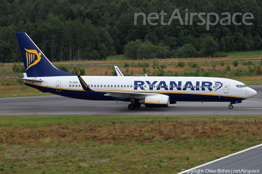 Ryanair Boeing 737-8AS (EI-DHH) | Photo 126173
