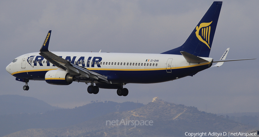 Ryanair Boeing 737-8AS (EI-DHN) | Photo 365010