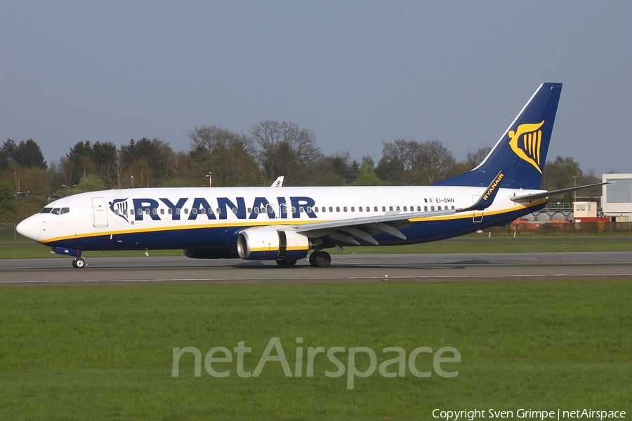 Ryanair Boeing 737-8AS (EI-DHN) | Photo 336812
