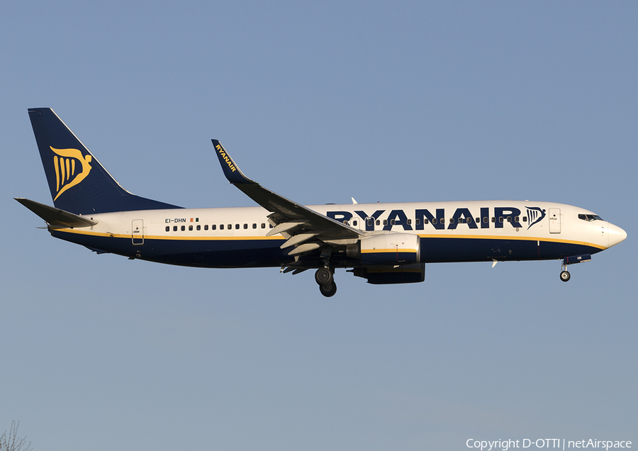 Ryanair Boeing 737-8AS (EI-DHN) | Photo 552894