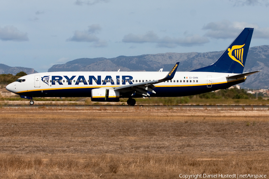 Ryanair Boeing 737-8AS (EI-DHN) | Photo 487650