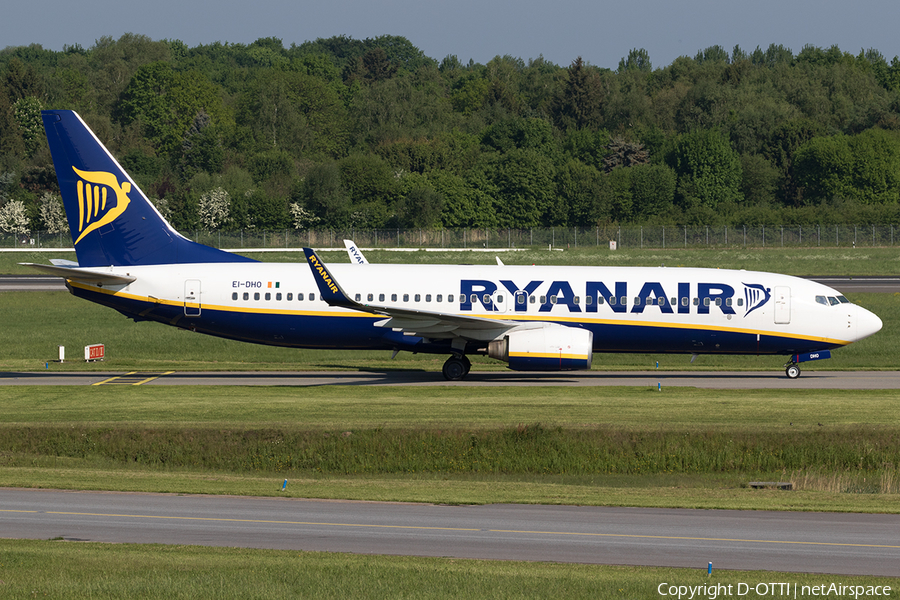 Ryanair Boeing 737-8AS (EI-DHO) | Photo 164040