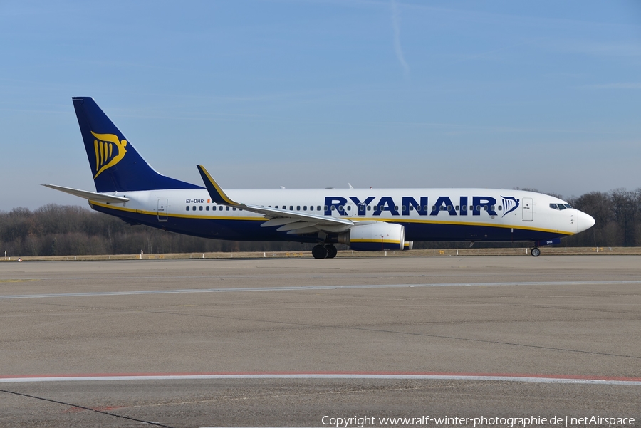 Ryanair Boeing 737-8AS (EI-DHR) | Photo 353467