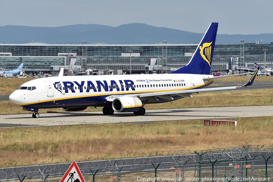 Ryanair Boeing 737-8AS (EI-DHR) | Photo 497520