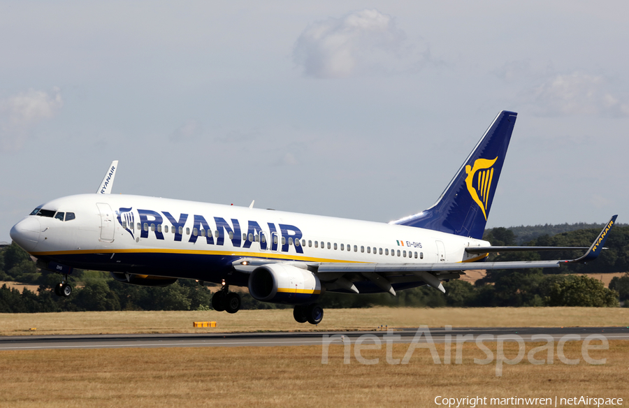 Ryanair Boeing 737-8AS (EI-DHS) | Photo 256266