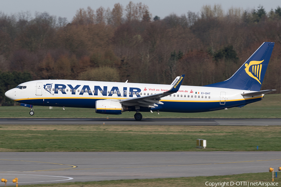 Ryanair Boeing 737-8AS (EI-DHT) | Photo 153038