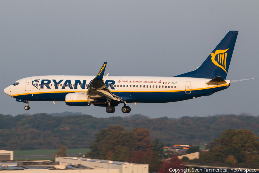 Ryanair Boeing 737-8AS (EI-DHT) | Photo 193413