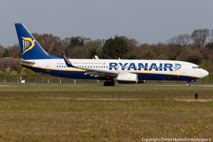 Ryanair Boeing 737-8AS (EI-DHT) | Photo 479436