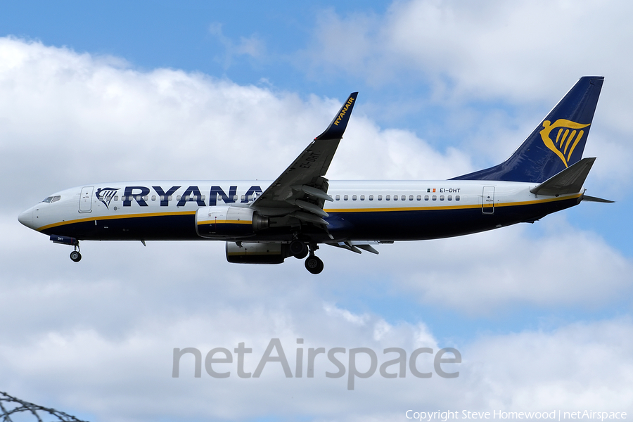 Ryanair Boeing 737-8AS (EI-DHT) | Photo 535313