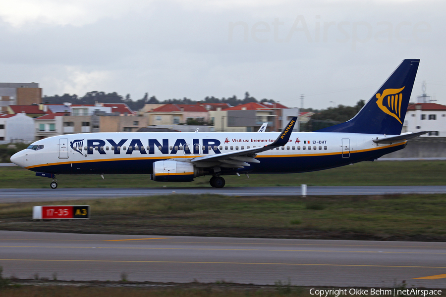 Ryanair Boeing 737-8AS (EI-DHT) | Photo 85779
