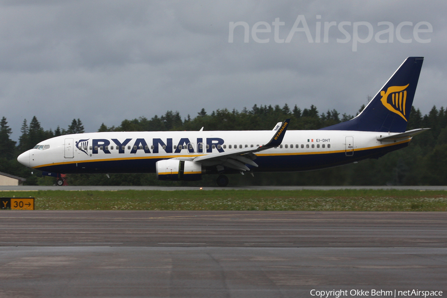 Ryanair Boeing 737-8AS (EI-DHT) | Photo 191906