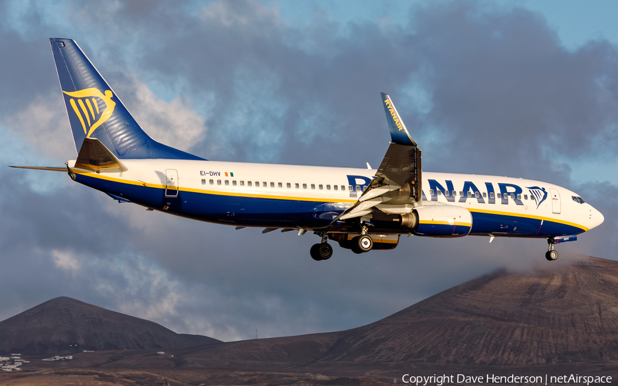 Ryanair Boeing 737-8AS (EI-DHV) | Photo 528359