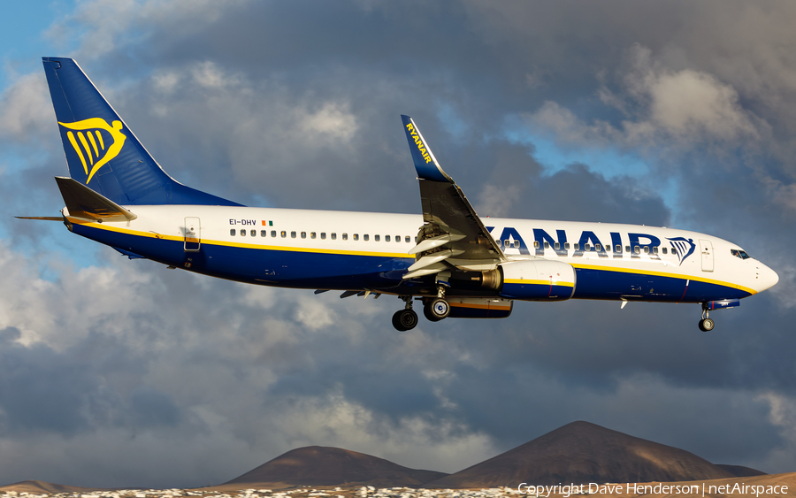 Ryanair Boeing 737-8AS (EI-DHV) | Photo 529021