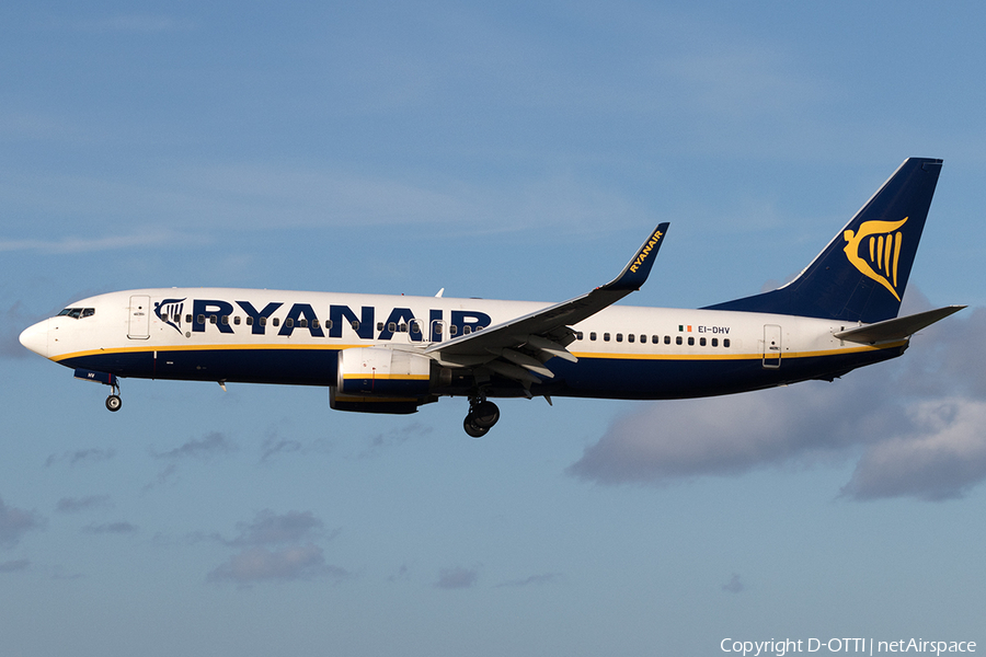 Ryanair Boeing 737-8AS (EI-DHV) | Photo 150643