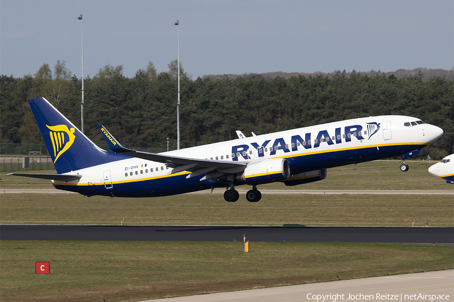 Ryanair Boeing 737-8AS (EI-DHV) | Photo 74155