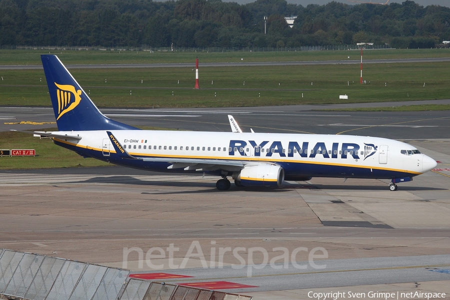 Ryanair Boeing 737-8AS (EI-DHW) | Photo 186358
