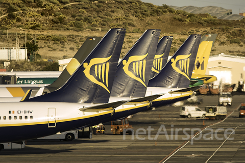 Ryanair Boeing 737-8AS (EI-DHW) at  Tenerife Sur - Reina Sofia, Spain