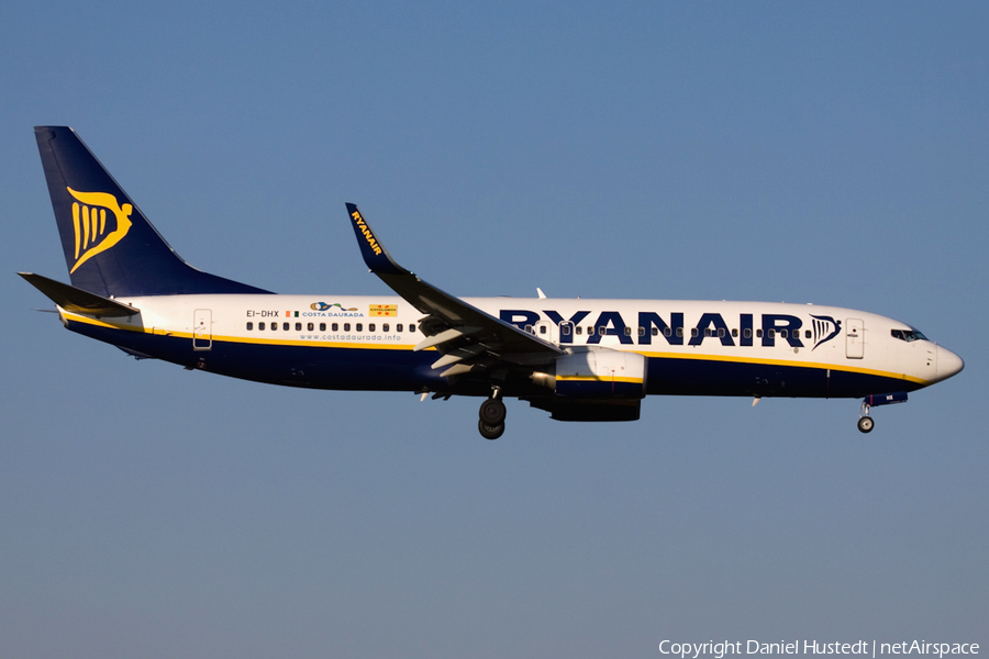 Ryanair Boeing 737-8AS (EI-DHX) | Photo 559400