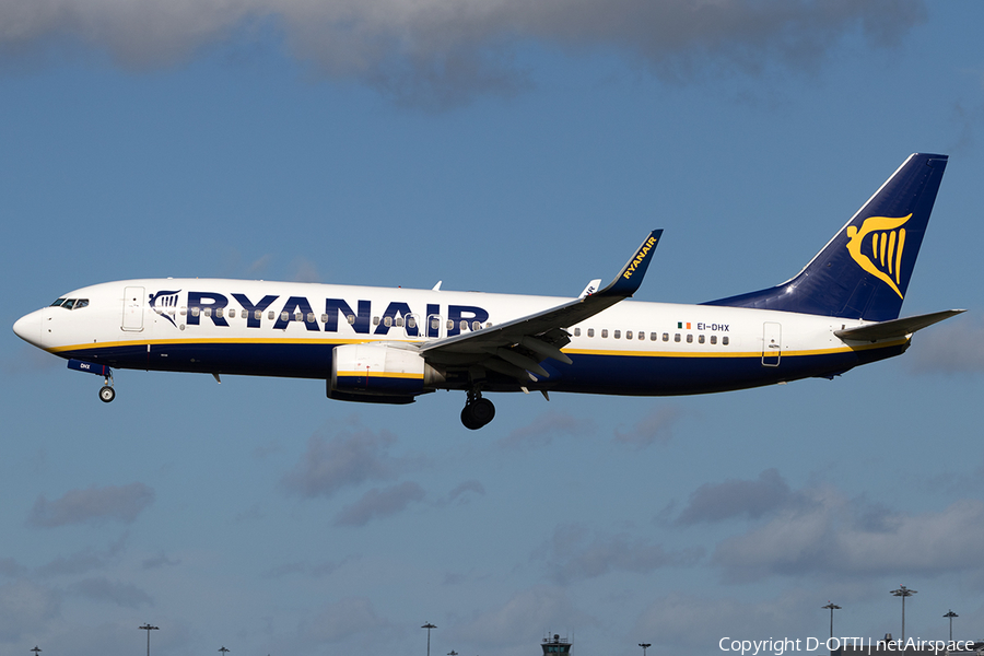 Ryanair Boeing 737-8AS (EI-DHX) | Photo 149762