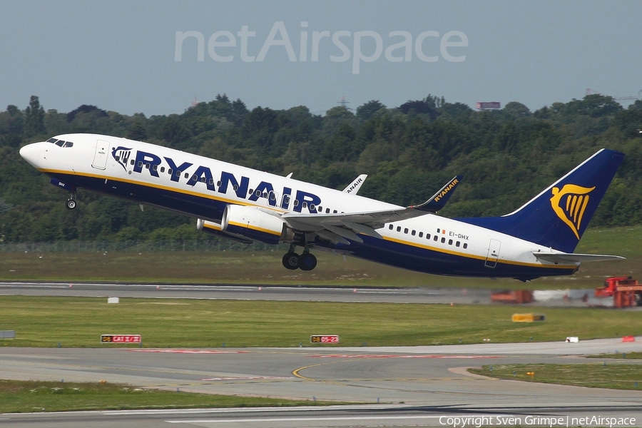Ryanair Boeing 737-8AS (EI-DHX) | Photo 170103