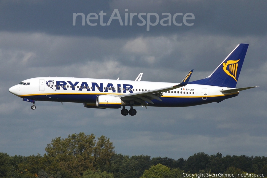 Ryanair Boeing 737-8AS (EI-DHX) | Photo 188779