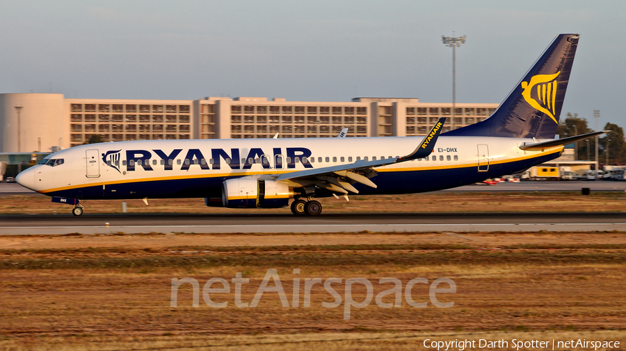 Ryanair Boeing 737-8AS (EI-DHX) | Photo 372894