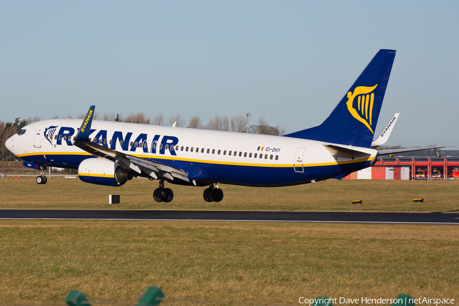 Ryanair Boeing 737-8AS (EI-DHY) | Photo 66985