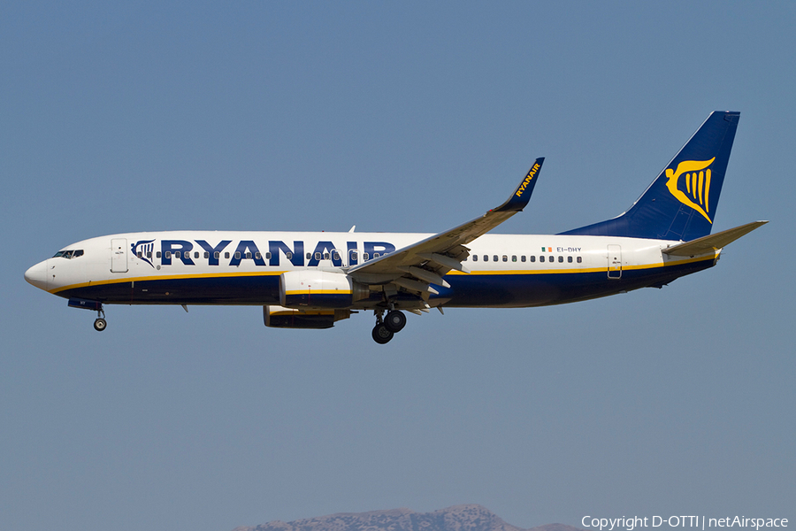 Ryanair Boeing 737-8AS (EI-DHY) | Photo 367589
