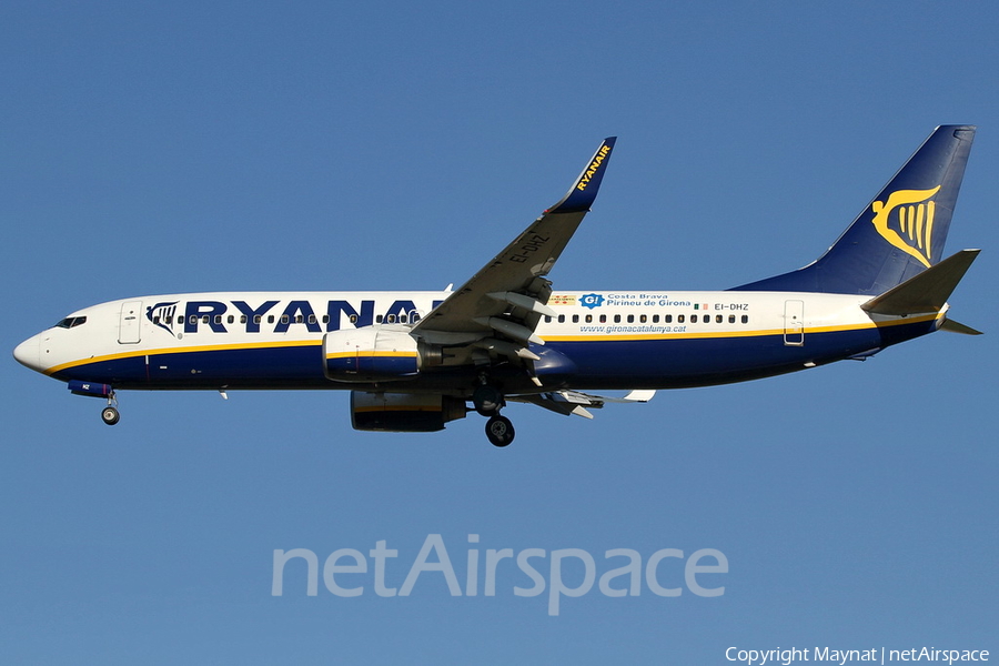 Ryanair Boeing 737-8AS (EI-DHZ) | Photo 139967