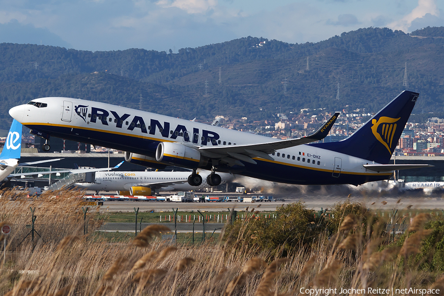 Ryanair Boeing 737-8AS (EI-DHZ) | Photo 150876